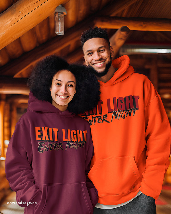 Virginia Tech Football Exit Light Enter Night Hoodie