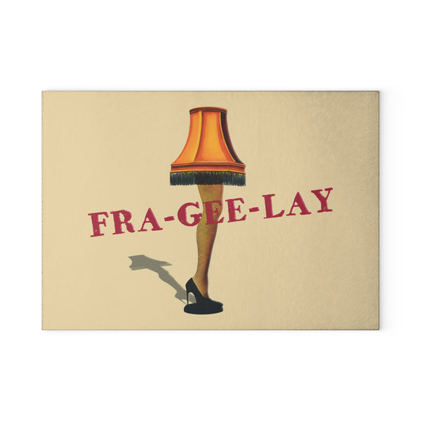 Frageelay Leg Lamp Holiday Cutting Board