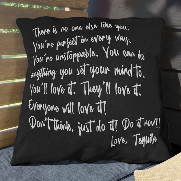 Funny Inspiration Tequila Gift Idea Indoor Outdoor Pillow