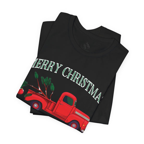 Charlie Brown Christmas Shirt Red Truck Holiday Tee