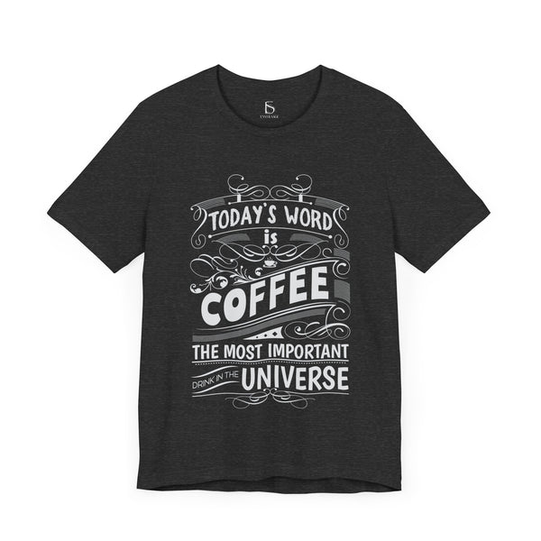 Coffee Typography T-Shirt