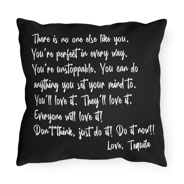 Funny Inspiration Tequila Gift Idea Indoor Outdoor Pillow