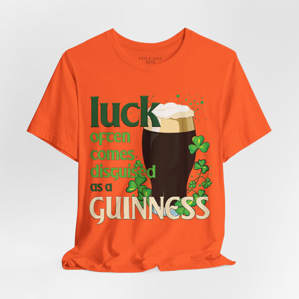 Guinness Lucky Irish St. Patrick's Day Drinking T-Shirt