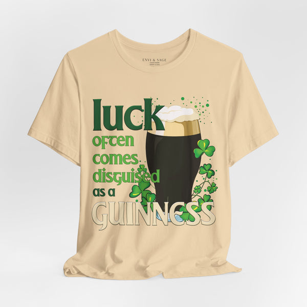 Guinness Lucky Irish St. Patrick's Day Drinking T-Shirt