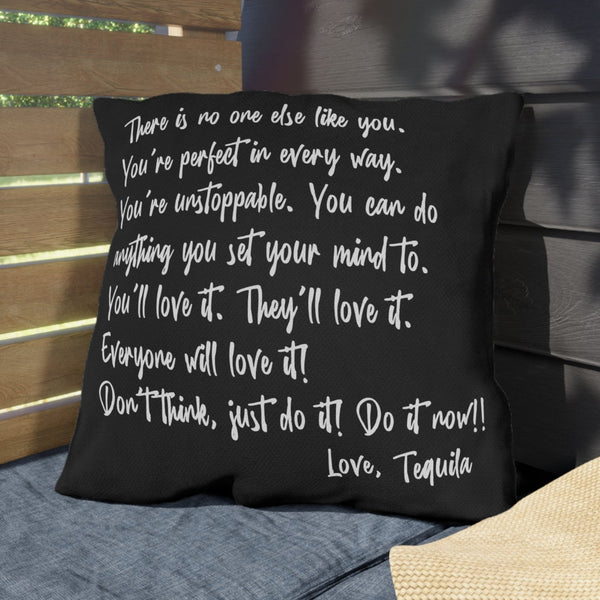 Funny Inspiration Tequila Gift Idea Indoor Outdoor Pillow