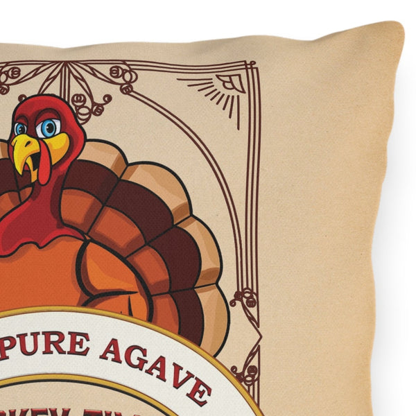 Turkey Tequila Funny Thanksgiving Throw Pillow