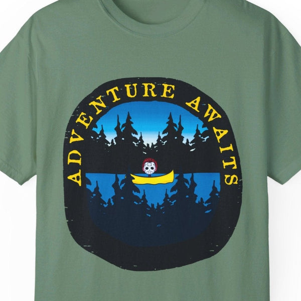 adventure awaits funny friday the 13th shirt