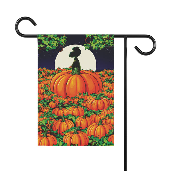 The Great Pumpkin Peanuts Halloween Yard Flag