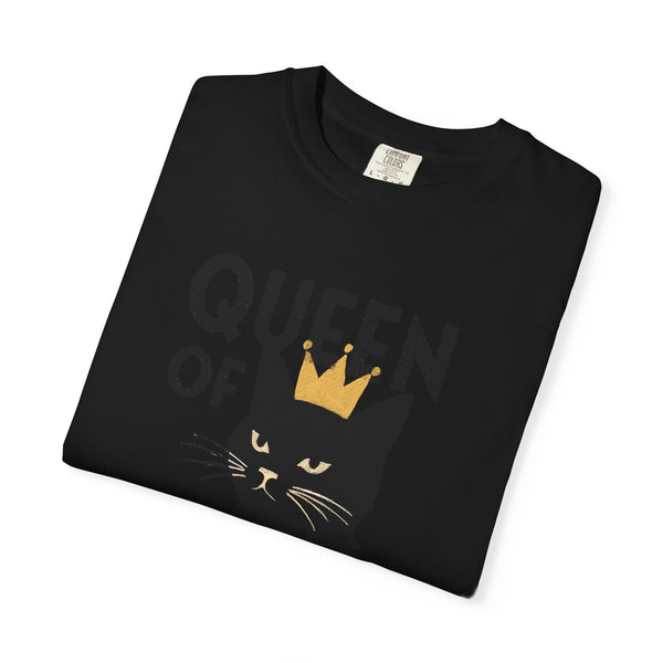 Queen of Chaos Black Cat Grunge Style Comfort Colors® T-Shirt
