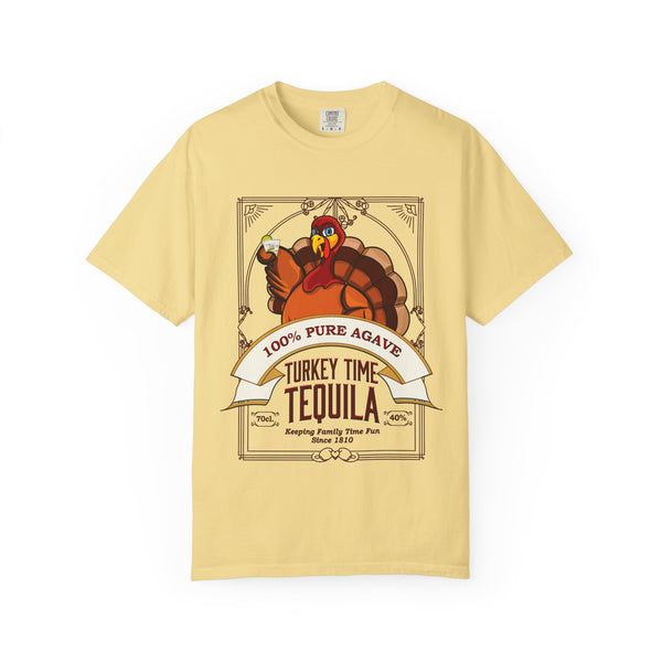 Comfort Colors© Turkey Tequila Funny Holiday T-Shirt