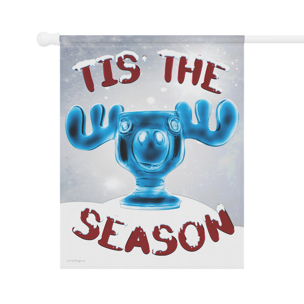 National Lampoons Christmas Vacation Moose Mug Flag