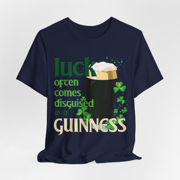 Guinness Lucky Irish St. Patrick's Day Drinking T-Shirt