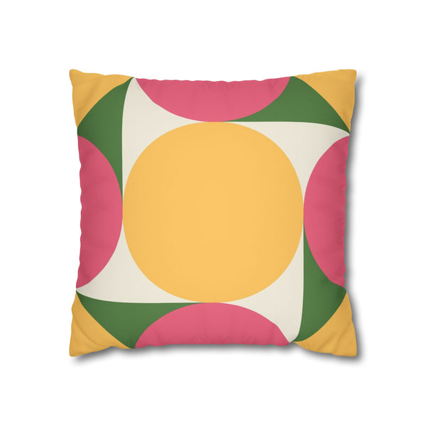 SW Paradox Palette Gold Faux Suede Pillow Cover