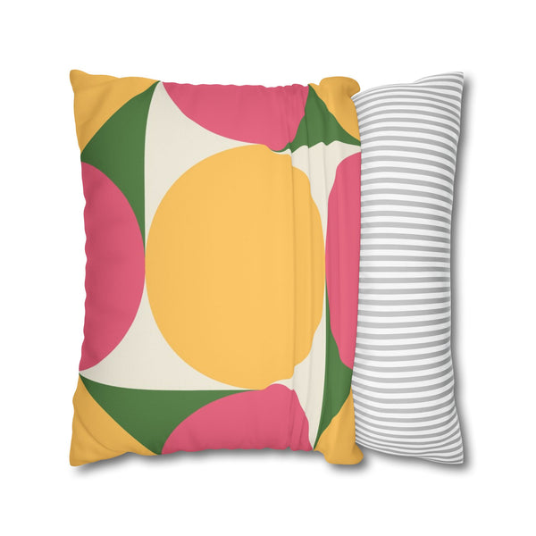 SW Paradox Palette Gold Faux Suede Pillow Cover