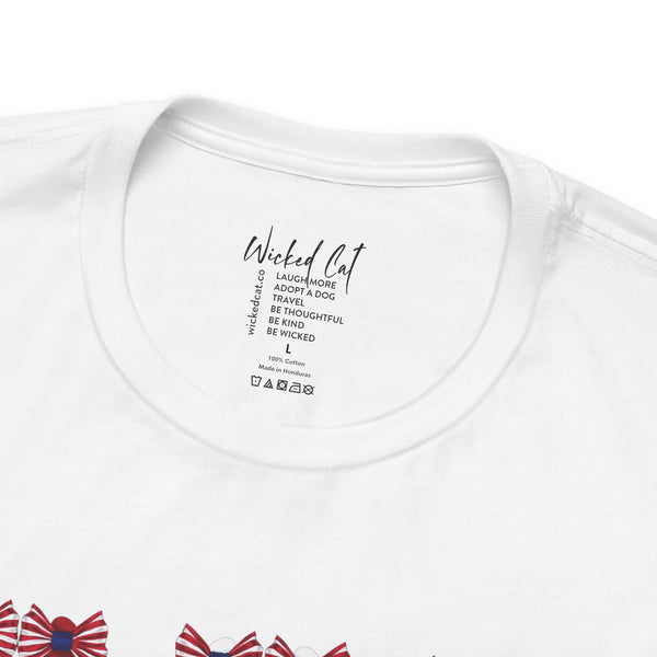 American Woman Patriotic Style Fashion T-Shirt