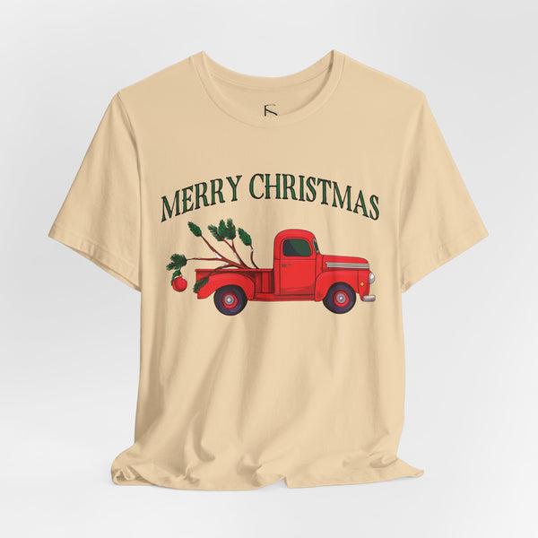 Charlie Brown Christmas Shirt Red Truck Holiday Tee