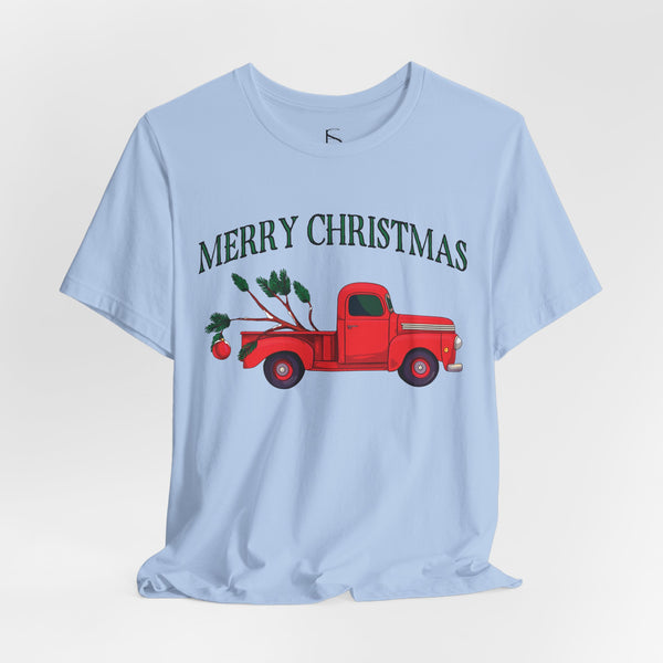 Charlie Brown Christmas Shirt Red Truck Holiday Tee