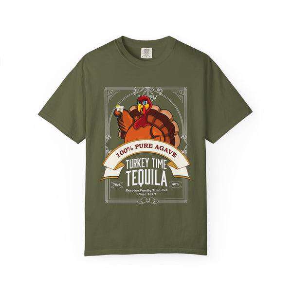 Comfort Colors© Turkey Tequila Funny Holiday T-Shirt