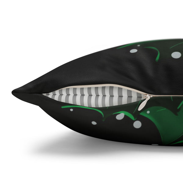 Christmas Ivy & Berry Pillow Cover Decorative Holiday Pillow