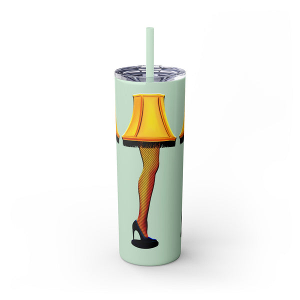 Christmas Story Frageelay Leg Lamp Skinny Tumbler 20oz