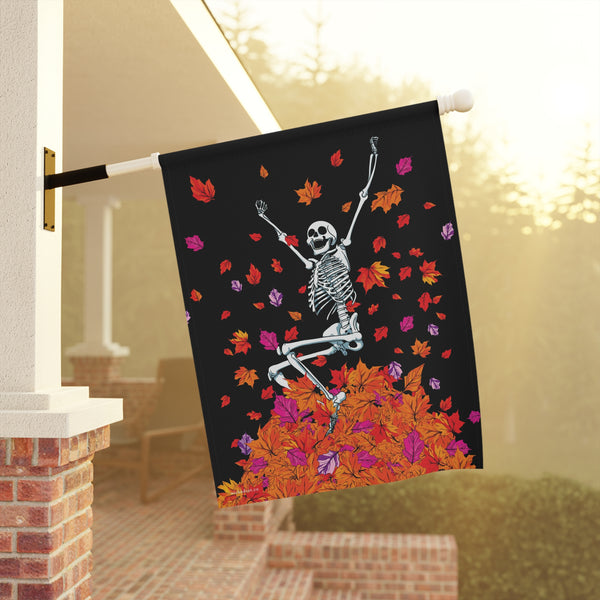 Halloween Lovers Funny Fall Yard Flag