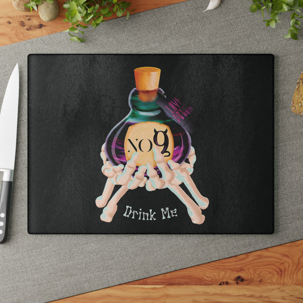 Love Potion Skeleton Kitchen Decor Cutting Board