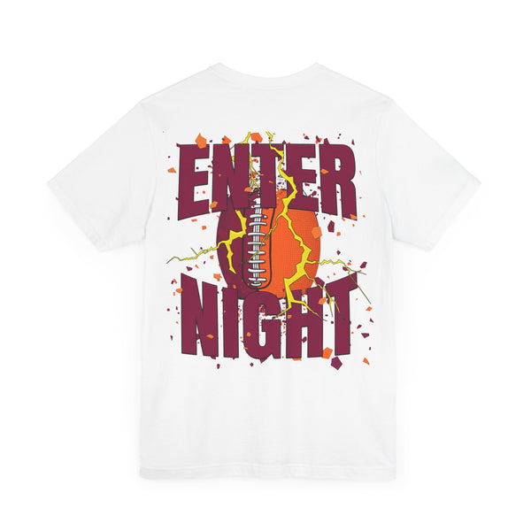 Virginia Tech Football Exit Light Lightning Strike T-Shirt