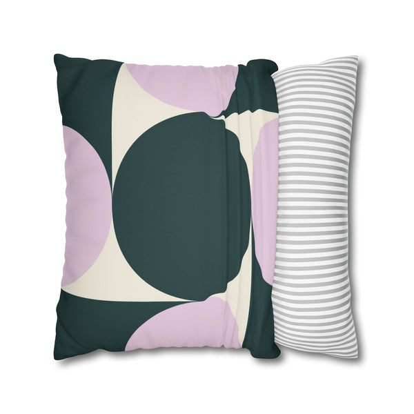 SW Paradox Palette Lilac Green Faux Suede Pillow Cover
