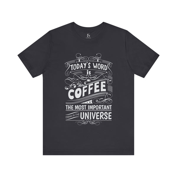 Coffee Typography T-Shirt