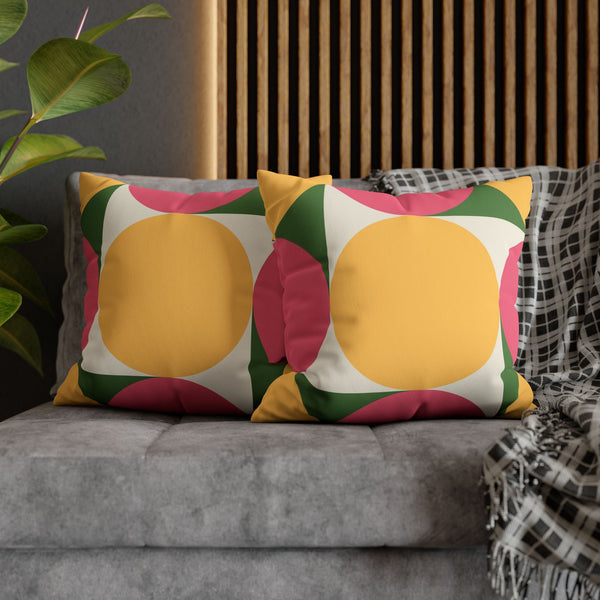 SW Paradox Palette Gold Faux Suede Pillow Cover