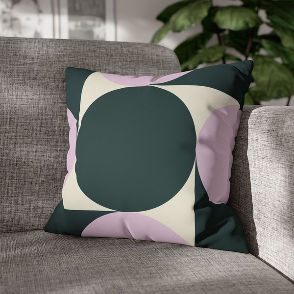 SW Paradox Palette Lilac Green Faux Suede Pillow Cover