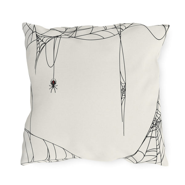 Hanging Spider Indoor Outdoor Throw Pillow