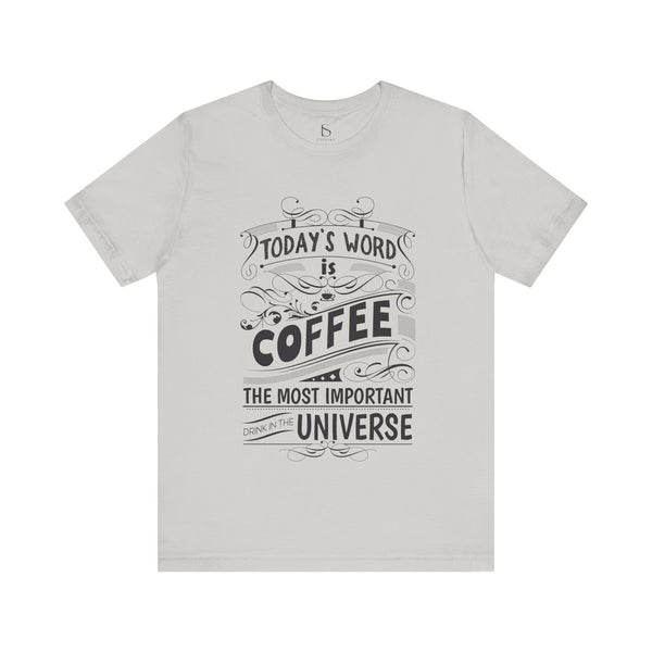 Coffee Typography T-Shirt