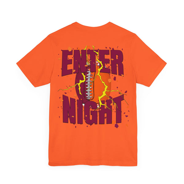 Virginia Tech Football Exit Light Lightning Strike T-Shirt