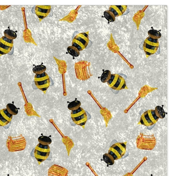Honey Bees Decorative Throw Blanket