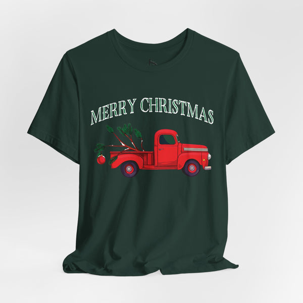 Charlie Brown Christmas Shirt Red Truck Holiday Tee