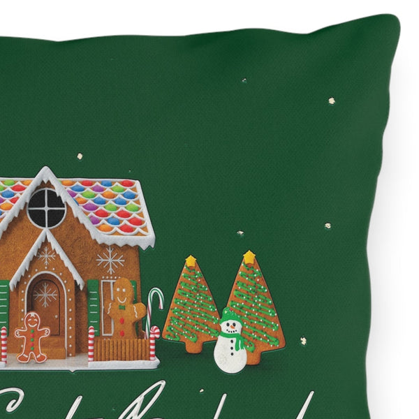 Indoor Outdoor Throw Pillow Christmas Pillow Patio