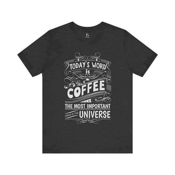 Coffee Typography T-Shirt