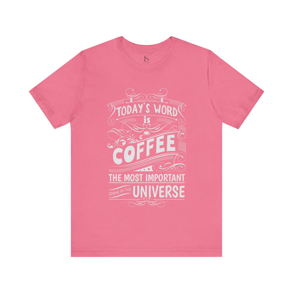Coffee Typography T-Shirt