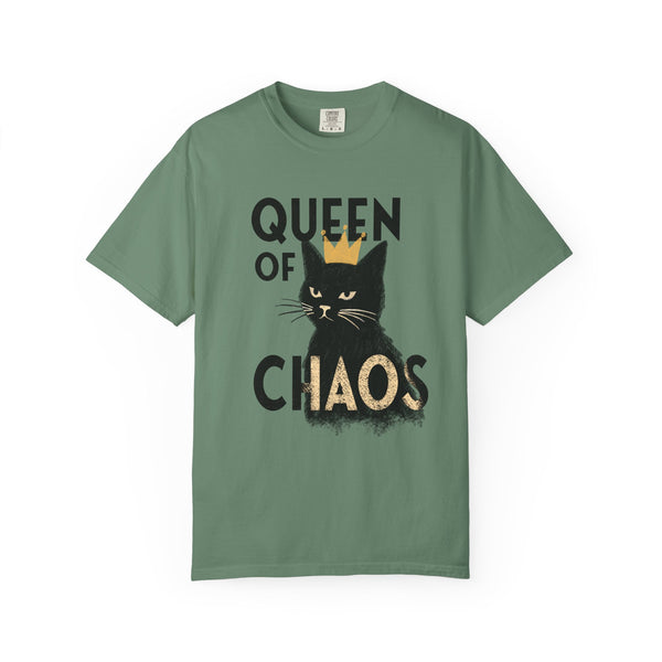 Queen of Chaos Black Cat Grunge Style Comfort Colors® T-Shirt