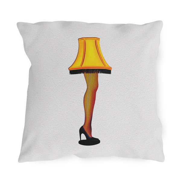 Christmas Story Leg Lamp Pillow Outdoor Decorative Pillow