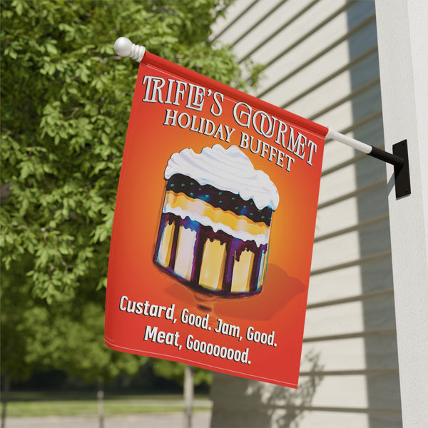 Friends Thanksgiving Funny Holiday Yard Flag