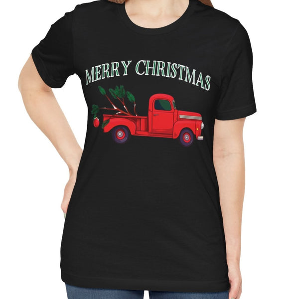 Charlie Brown Christmas Shirt Red Truck Holiday Tee