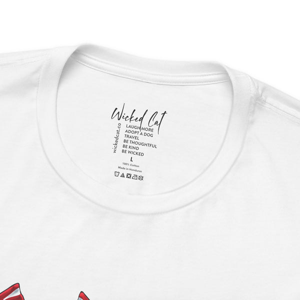 Red White and Blue Stilettos Patriotic Style T-Shirt