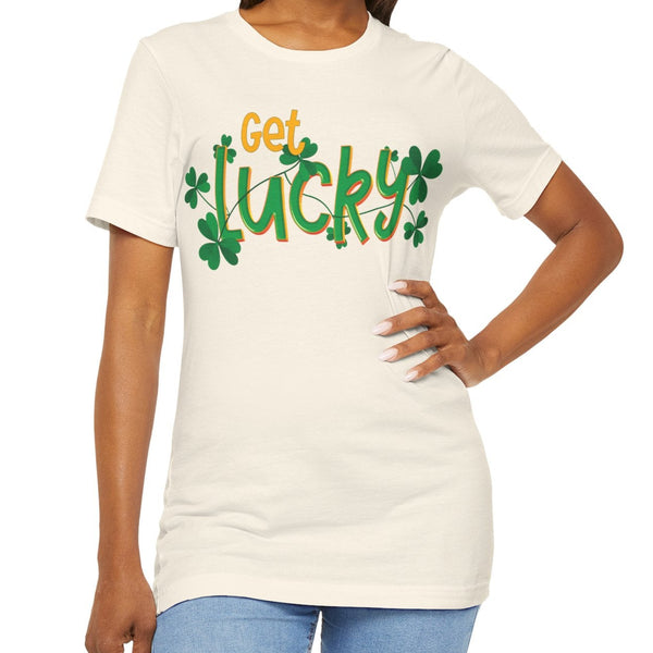 Get Lucky Funny St. Patrick's Party T-Shirt