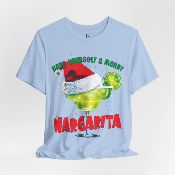 Merry Margarita Christmas Holiday T-Shirt