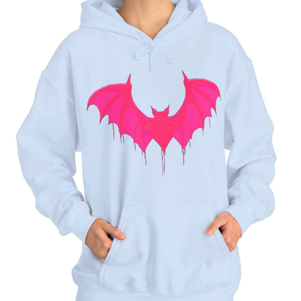 Pink Bat Sweatshirt Hoodie