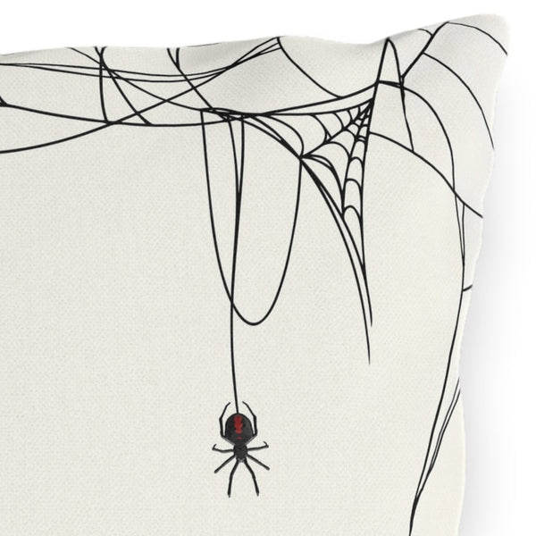 Hanging Spider Indoor Outdoor Throw Pillow