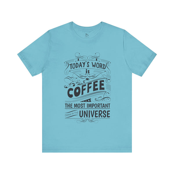 Coffee Typography T-Shirt