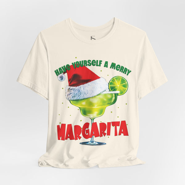 Merry Margarita Christmas Holiday T-Shirt